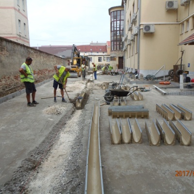 Parkoló rekonstrukció